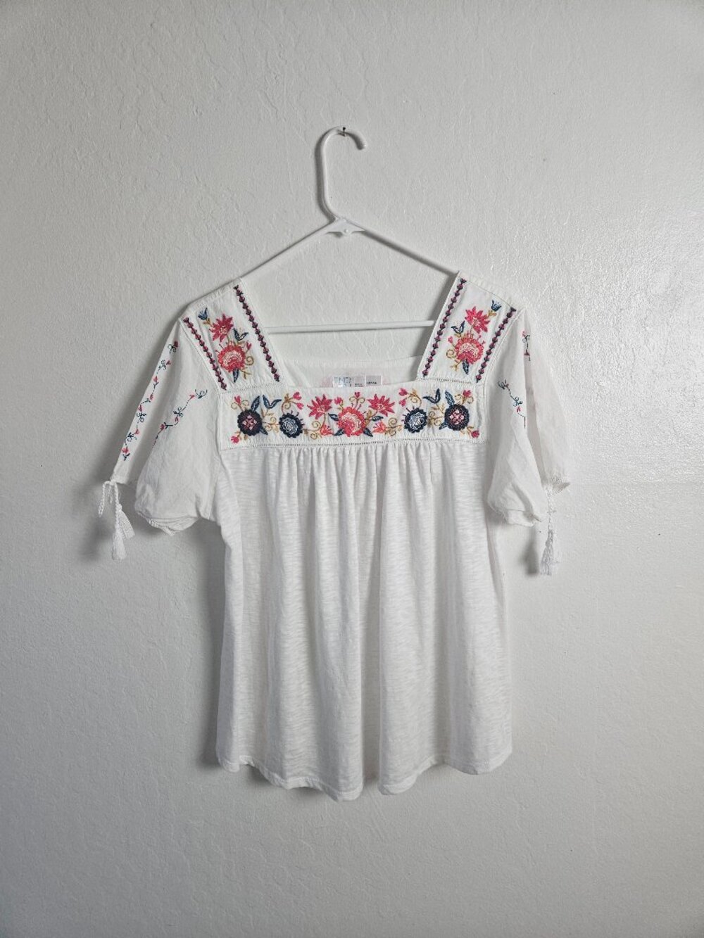 Time and Tru Boho Top Size L